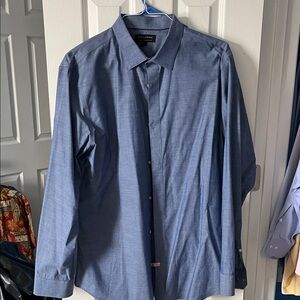 Banana Republic Classic Blue Dress Shirt